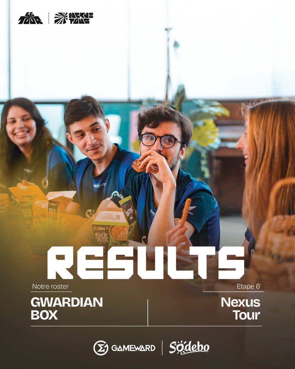 Clap de fin pour la GWARDIAN BOX dans l'<a href="/OpenTourFrance/">Le Tour</a> 🎬

C'était une journée avec des petits imprévus, mais tout de même enrichissantes pour l'équipe !

Merci aux joueurs, aux équipes et à tous ceux qui nous ont accompagnés dans cette belle aventure 💜

#GWWIN #FaceEverything