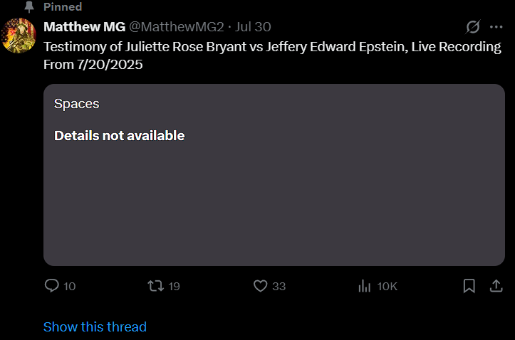 Matthew MG tweet media