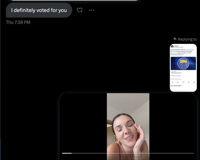 Watch Eve Sweet's leaked NSFW photo on TwXstars