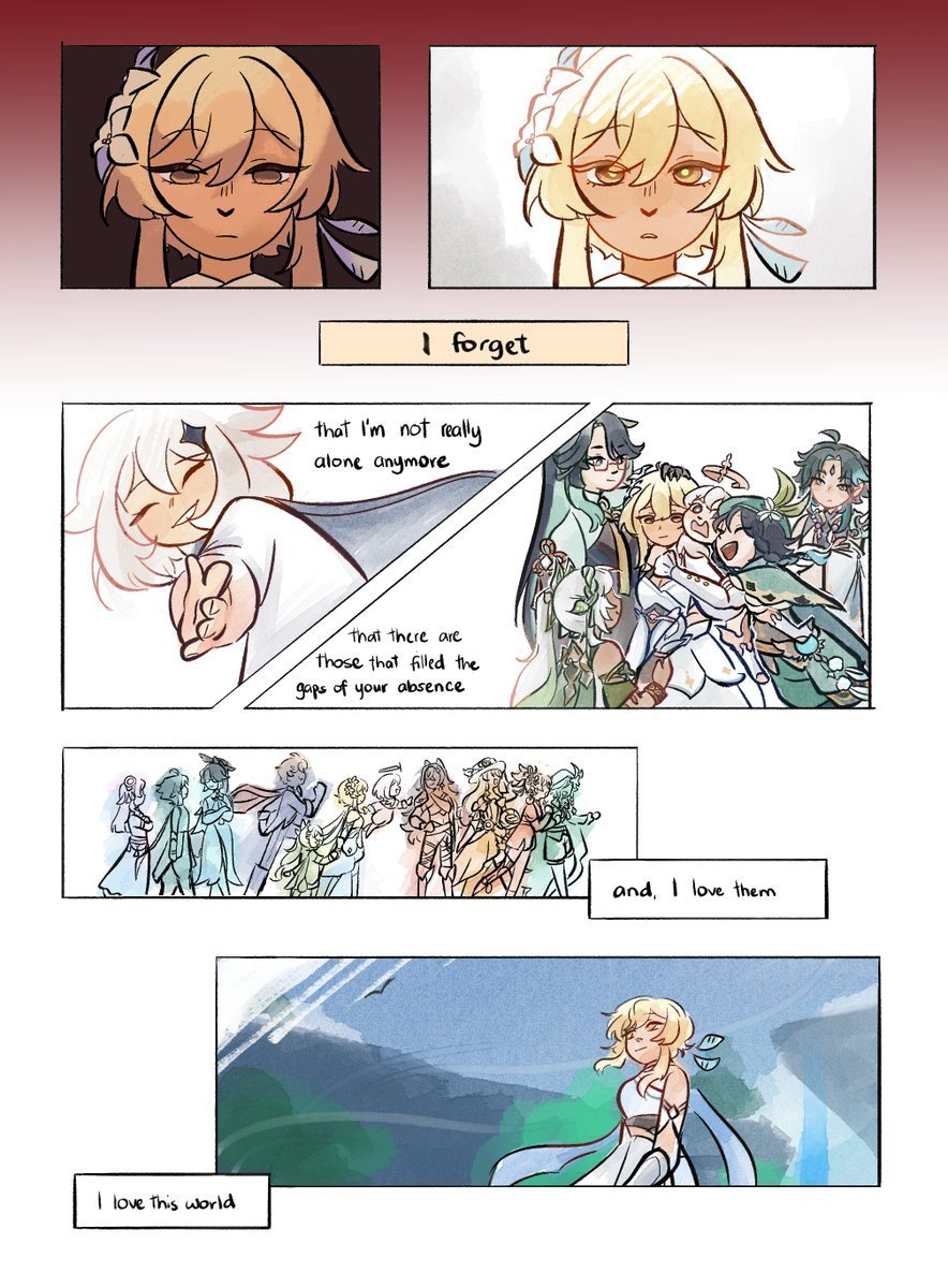 kiatorix's tweet photo. For a Moment
#GenshinImpact #lumine #aether https://t.co/hMdl0URFK2