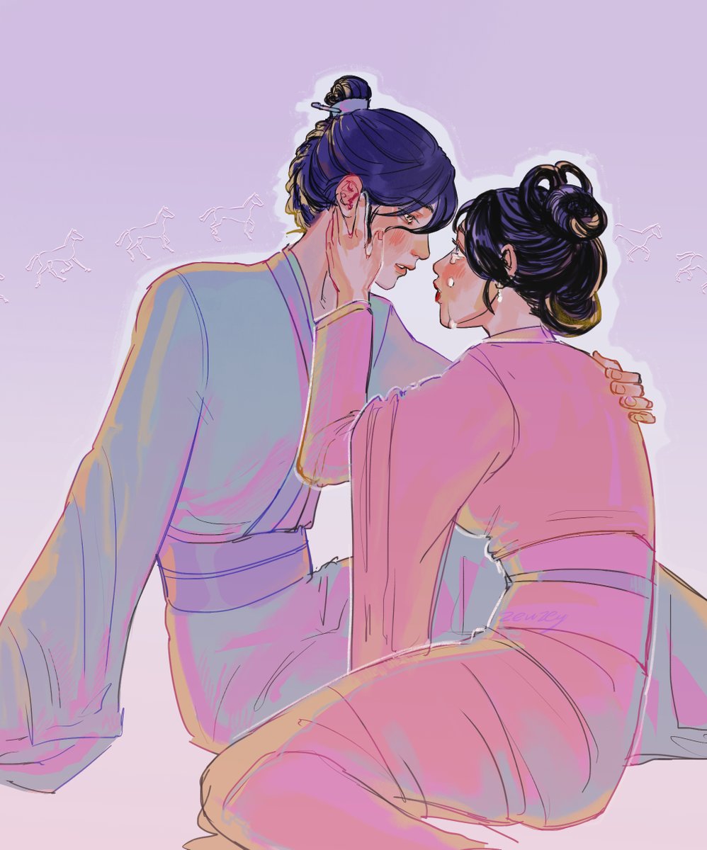 withoutzeuzey's tweet image. two adamant hearts.. .  #qijing #jwqs