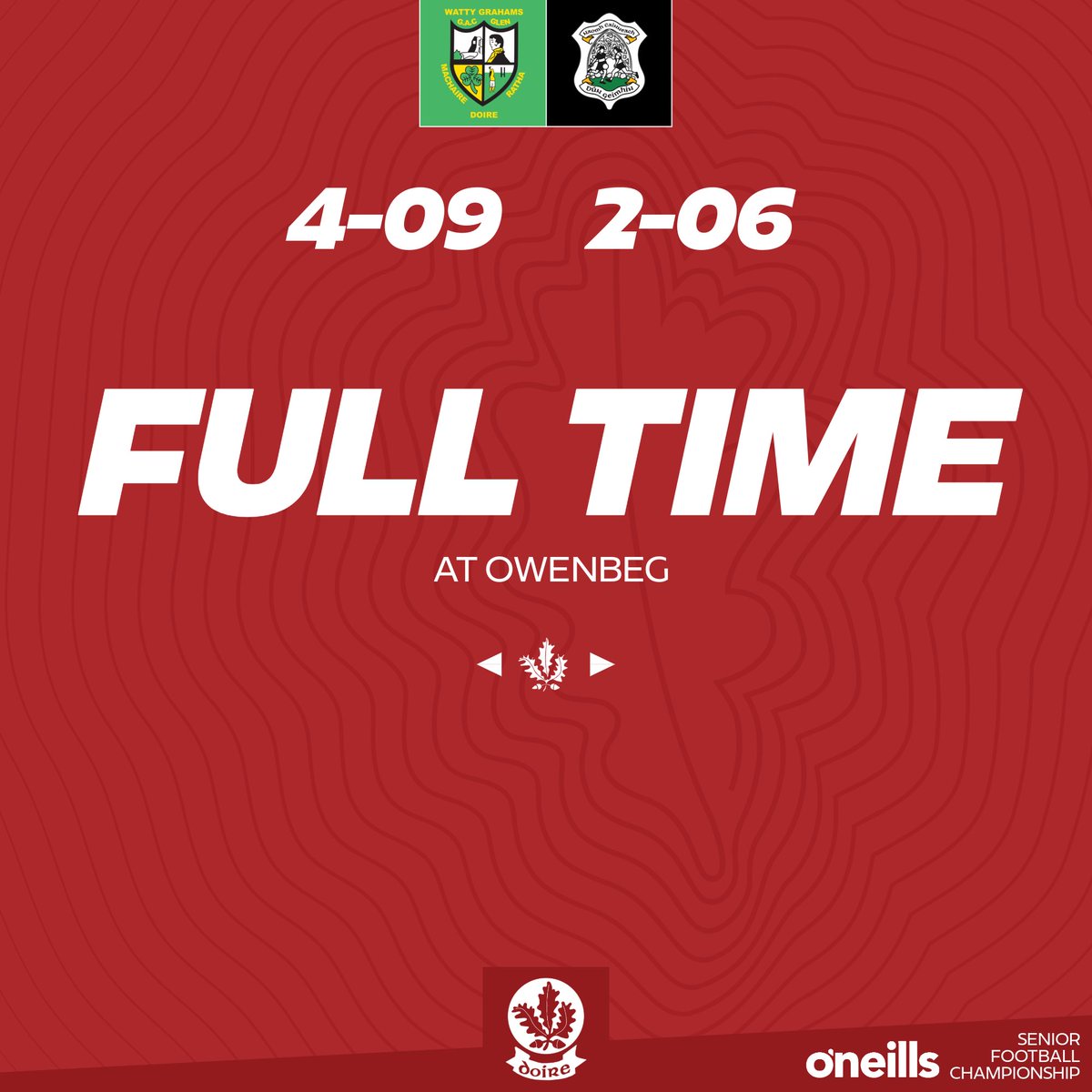 Derry GAA tweet media