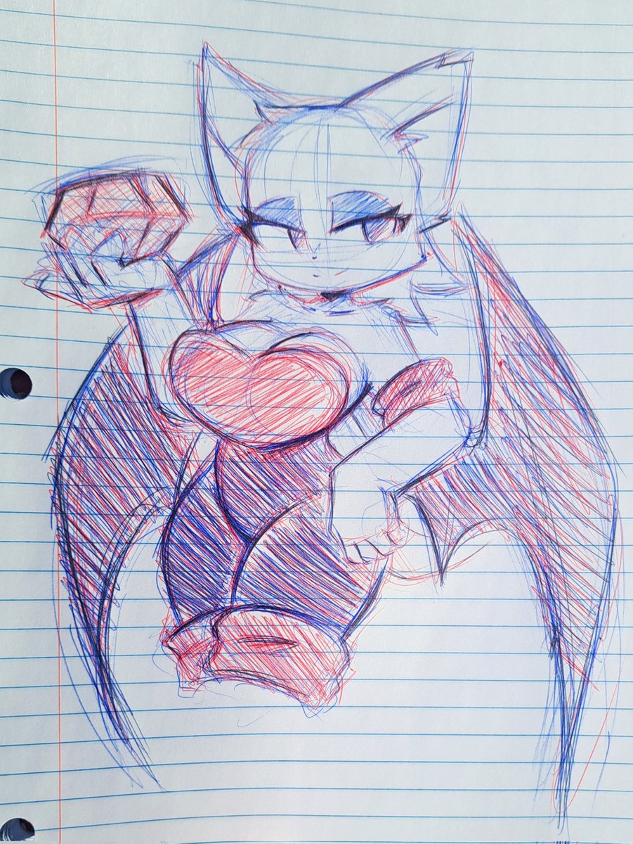 Rouge pen sketch! 💕✨️