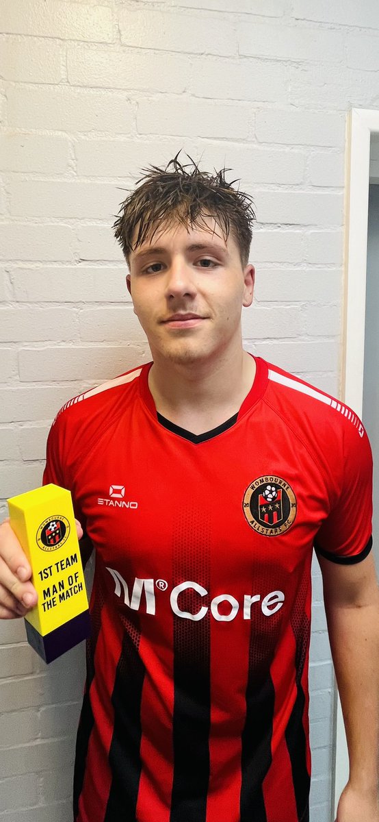 ❤️1ST TEAM RESULT🖤

TOP GOALSCORER HOGG WINS IT FOR THE ALLSTARS ! ⚽️🥅 

BIG thanks to our little Allstar mascots 🙌

Wombourne Allstars 1
Matty Hogg ⚽️

Chasetown Res           0

Man of match ⬇️
Joe Male   👏⭐️🍾 

#TogetherWeRise #1stTeam #ourbondisourstrenth #uta