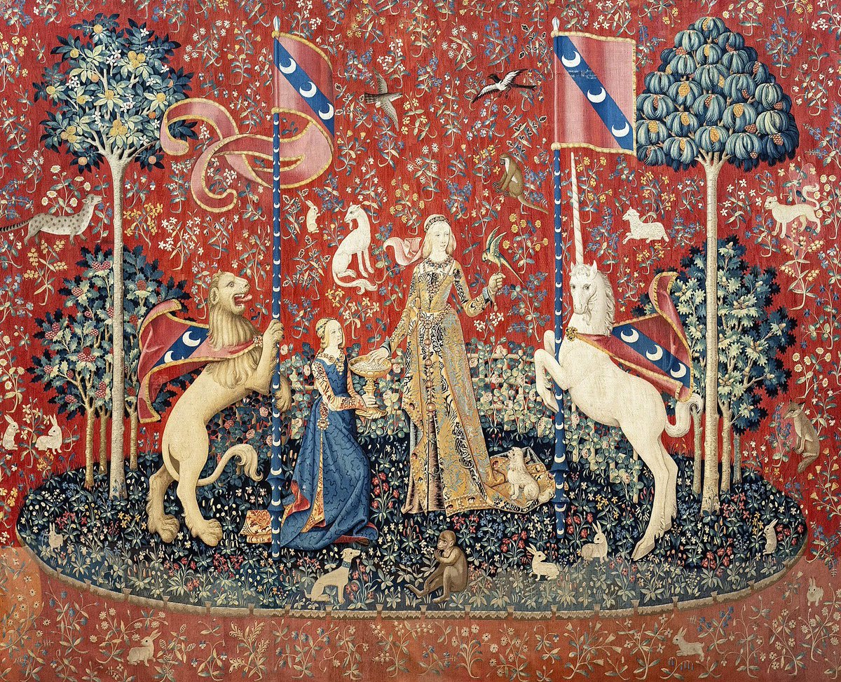 The Lady and the Unicorn, by an anonymous artist (c.1500)