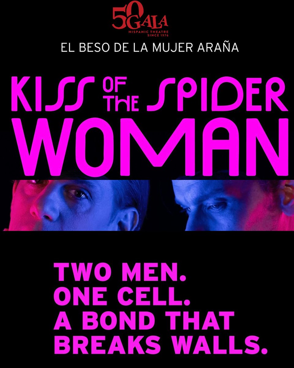 A  powerful revival of Kiss of the Spider Woman. A story of love, identity, and survival under oppression.  Lyrical, provocative, and emotionally charged, Puig’s story is a  meditation on love, identity, respect, and survival.  
September 4–28