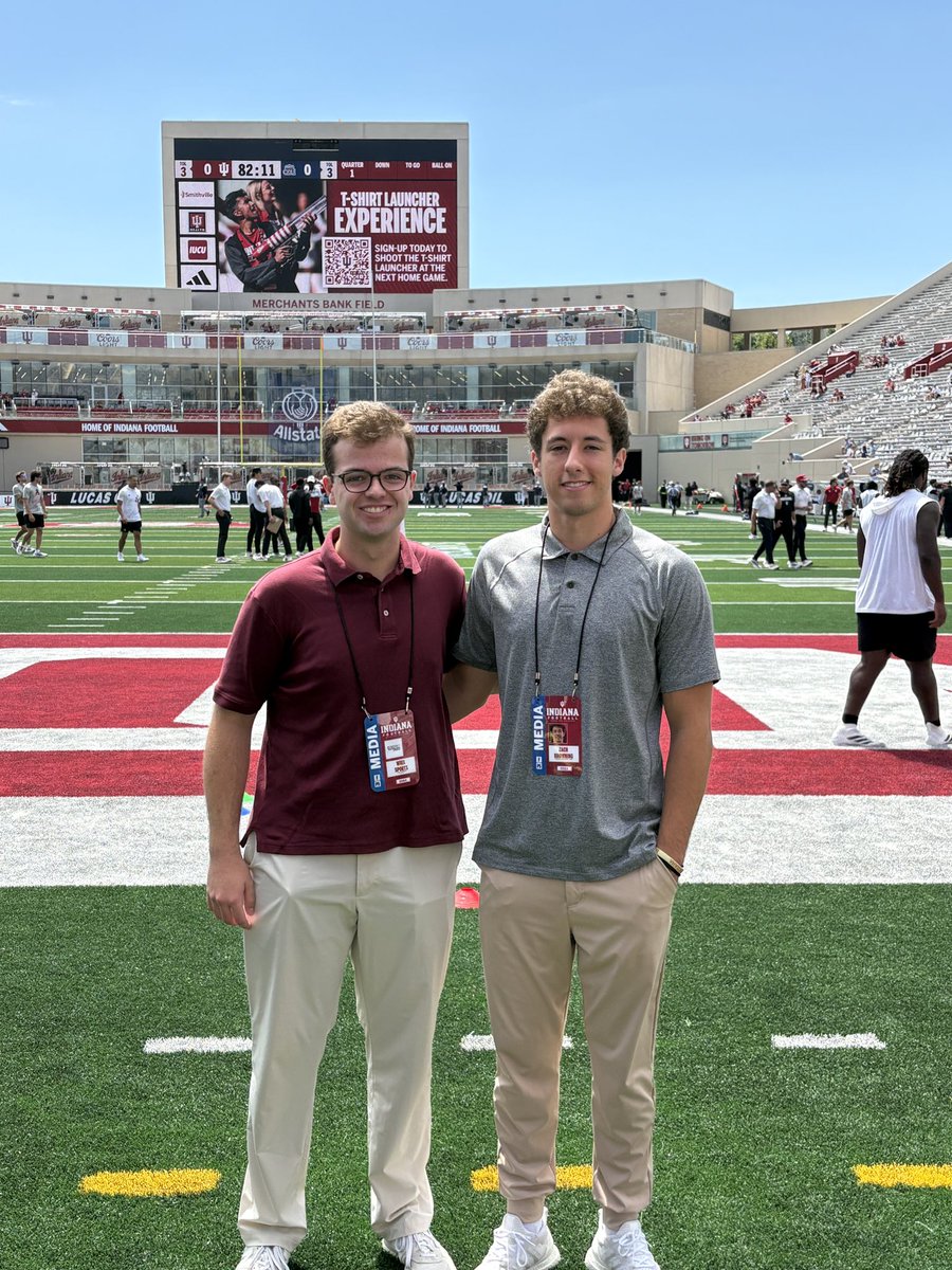Zach Browning (@zachbrowning17) on Twitter photo Oh does it feel good to be back. Indiana vs. Old Dominion to kick off the 2025 season coming your way on <a href="/WIUXSPORTS/">WIUX Sports</a> at 2:30.
<a href="/andrew_hillsman/">Andrew Hillsman</a> and I will have the call. #iufb
Listen: wiux.org/page/991fm Oh does it feel good to be back. Indiana vs. Old Dominion to kick off the 2025 season coming your way on <a href="/WIUXSPORTS/">WIUX Sports</a> at 2:30.
<a href="/andrew_hillsman/">Andrew Hillsman</a> and I will have the call. #iufb
Listen: wiux.org/page/991fm