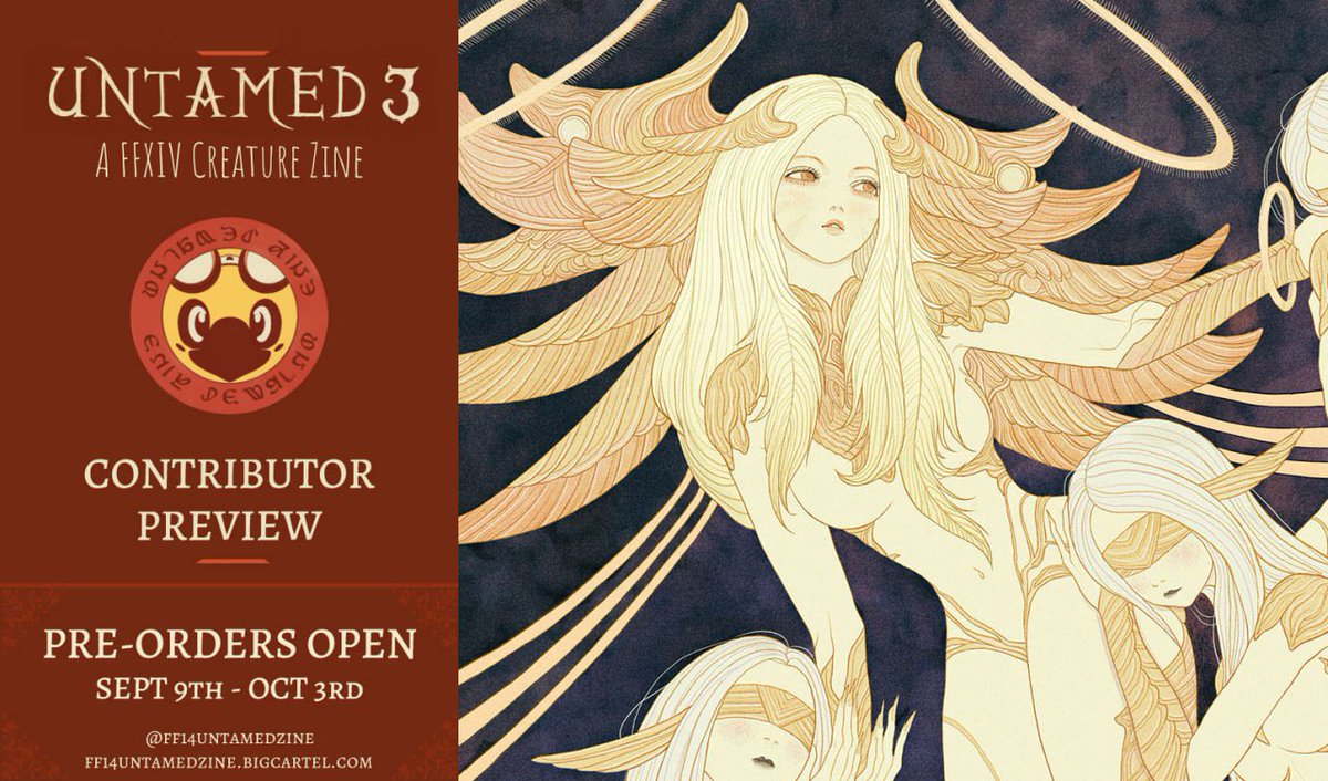 My preview for <a href="/ff14untamedzine/">Untamed: A FFXIV Creature Zine @PRODUCTION</a>  ✨