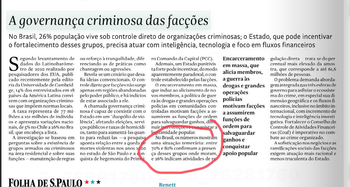 Brasil Atende Trump Mas Sem Negociar Fim Das Tarifas

Houve certa falta de coordenação. Receita Federal deflagrou a Operação Carbono Oculto, a maior já realizada contra o crime organizado no Brasil. 

A Polícia Federal expôs o braço financeiro do PCC, identificando fundos de R$