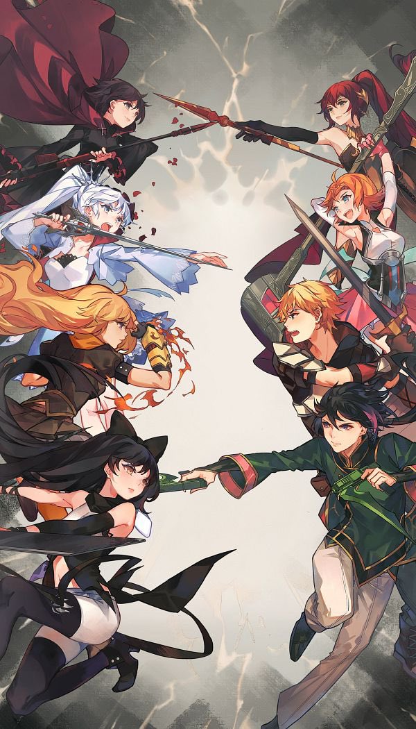 jaYTgameNews's tweet image. This art from Ein Lee is still my favourite. #RWBY