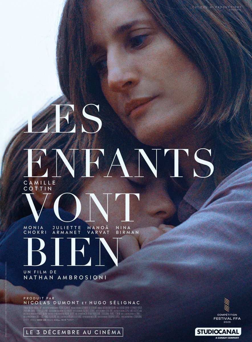 #FFAngouleme <a href="/FFAngouleme/">Film Francophone à Angoulême</a> le Valois de diamant attribué au film #LesEnfantsVontBien de <a href="/Nathanambroreal/">Nathan ambrosioni</a> qui reçoit aussi une mention spéciale du jury pour ses 2 magnifiques jeunes acteurs. Le film est une merveille qui sort le 3 décembre <a href="/StudiocanalFR/">STUDIOCANAL</a> <a href="/LVT_RTL/">Laissez-Vous Tenter - RTL</a>