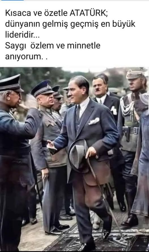 Dede38__'s tweet photo. #Gazi #Mustafa #Kemal kütüphanecisi #Nuri #Ulusu'ya
bir sandık uzatır ve şunu söyler: ”Kurtuluş Savaşı’nı bu sandıklardaki mermilerle kazandık. Kitaplarımı bu sandığa koy, asıl savaşımız şimdi başlıyor.”🇹🇷🇹🇷🇹🇷
VATANINI sevmek, korumaktır BAYRAM!
VATANINA sahip olmaktır ZAFER!
VATANIN ÖZGÜRLÜĞÜNÜ taşımaktır ULUSALLIK!
VATAN ekmeğin, aşın, suyun, VAROLUŞUNDUR!
VATAN onurunla, sağlığınla, ayakata duruşun, İNSAN OLUŞUNDUR!
VATANA saygı duymak, VATANI yaşatmak MUSTAFA KEMAL ATATÜRK demektir, İZİNDEN VE ÖZÜNDEN ayrılmadan YÜRÜMEKTİR!
VATAN ATANDIR, ATALARININ EMANETİ, MİRASINDIR!
VATAN VARSA VARSIN!
ÖZGÜRLÜĞÜNLE TAÇSIN!
30 Ağustos 2021 ZAFER BAYRAMIMIZ “YAŞASIN BAĞIMSIZ TÜRKİYE CUMHURİYETİ DEVLETİMİZ VE EGEMEN TÜRK ULUSUMUZ” diyenlere KUTLU OLSUN!