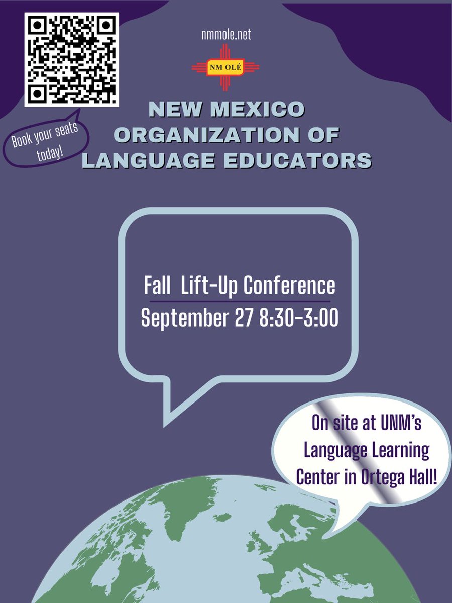 Join us for our Fall Lift-Up Conference on Sept. 27 at UNM! Register at nmole.net
