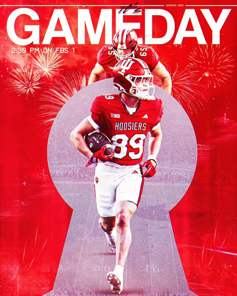 ITS GAMEDAY <a href="/IndianaFootball/">Indiana Football</a>