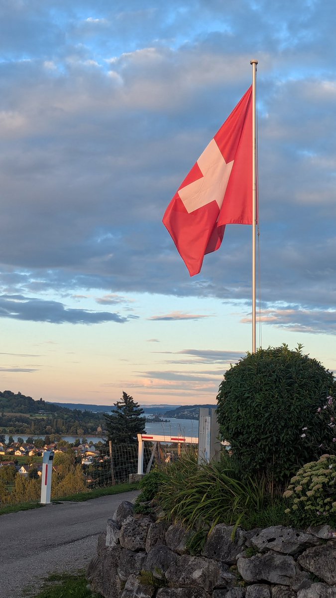 NotBadForHerAge's tweet image. Crossed the border into #Switzerland today. The view from the #campervan pitch is 😍💯 #exploring
