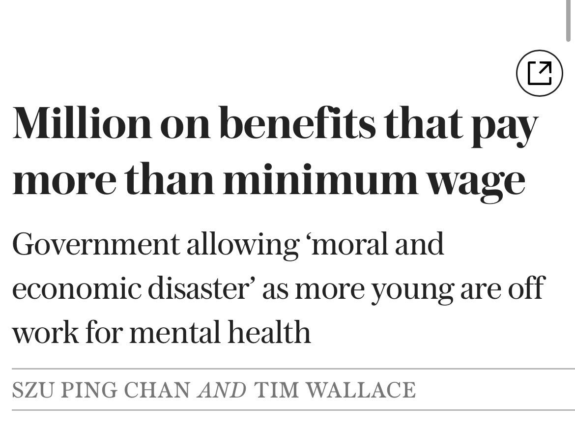 ReformDaily_'s tweet image. 💷 Benefits abuse has hit shocking levels - millions who should be working are claiming, warns Richard Tice

“Serious fundamental change is essential. Welfare needs Reform”

#WelfareReform

digitaleditions.telegraph.co.uk/data/2172/read…