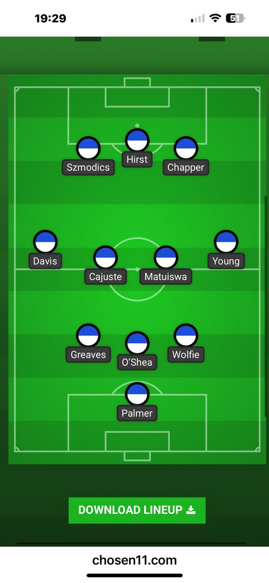 davepecky's tweet image. Could we try something like this? Somehow we need to get Davis further up the pitch and play Sami &amp;amp; Chappers. 
Or will it come good ? #itfc