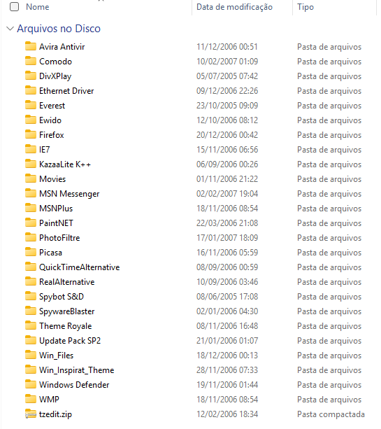 RonWTC's tweet image. Cápsula do tempo aberta. #WinXP #servicepack #programs #IE #UpdatePack