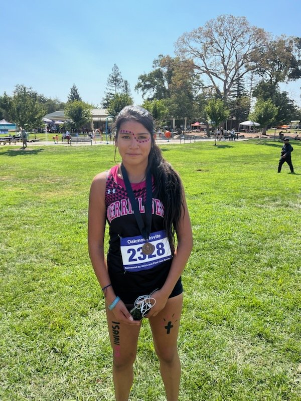 Wolfpack_Track's tweet image. Sophomore Gizzel Gonzalez finishes 19th in the 4000m JV Division at the Oakmont Invitational in 18:20.80 to lead her team to 5th place.
#PackTality 
#GMoney
@ArionArmeniakos 
@westafjrotc