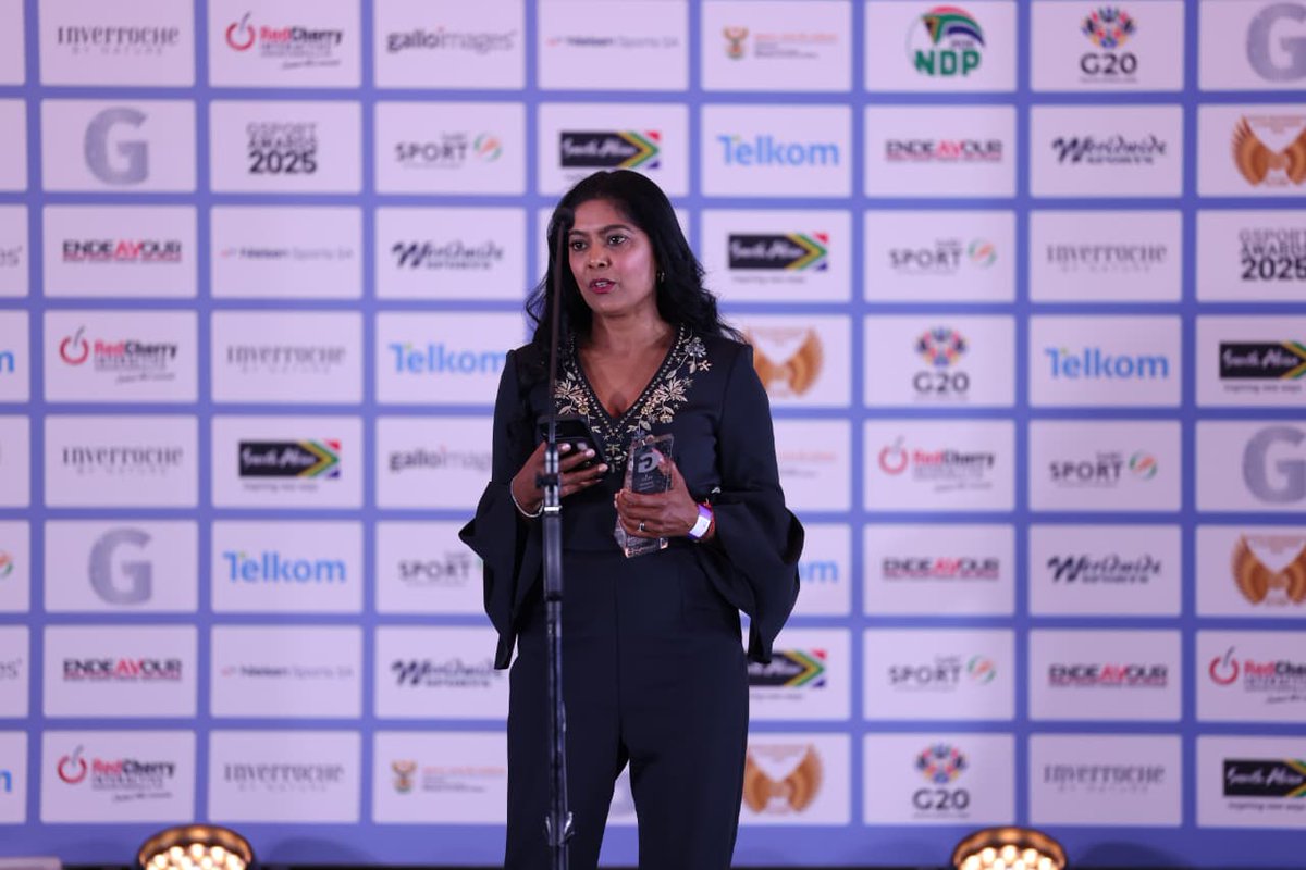 Dillon du Preez wins Coach of the Year for leading led the Proteas Women to their second consecutive ICC T20 World Cup final, defeating Australia for the first time in a semifinal across both men’s and women’s cricket. #gsport20 #IRecogniseHer