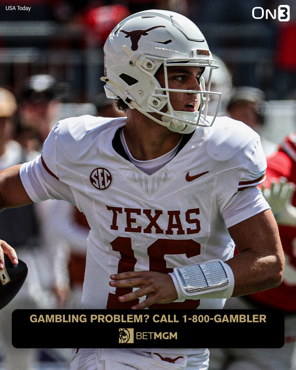NEW: Arch Manning's Heisman odds have dropped from +500 to +1000 on <a href="/BetMGM/">BetMGM 🦁</a>📉

on3.com/pro/news/arch-…