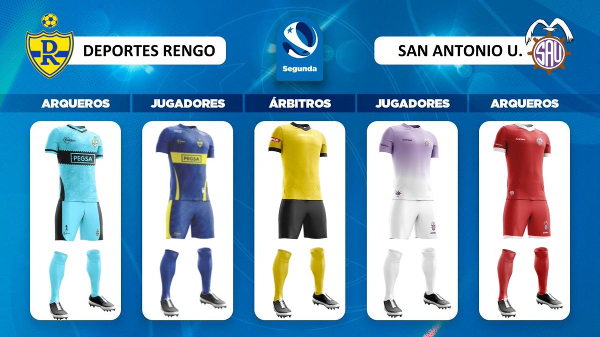 CampeonatoCL's tweet image. 👕🩳🧦 Revisa el #DressCode de la #Fecha19 de la #LigaSegundaDivisión🏆