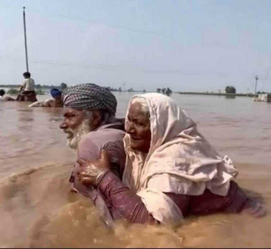 HansrajMeena's tweet image. रात के 12 बज चुके हैं और पंजाब में आई बाढ़ की तस्वीर देखकर मन बहुत दुखी हो गया। लोगों का दर्द और उनकी तकलीफें देखकर नींद भी उड़ गई। मैं पंजाब के लोगों के साथ अपनी संवेदनाएं बांट रहा हूं। लेकिन दुख की बात है कि प्रधानमंत्री नरेंद्र मोदी जी ने अभी तक इस बड़ी त्रासदी पर एक भी शब्द…