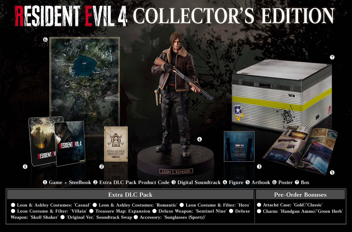 I wish Konami would do Collector’s Editions with figurines for Silent Hill games like Capcom does with Resident Evil 😭

#SilentHillf #ResidentEvilRequiem