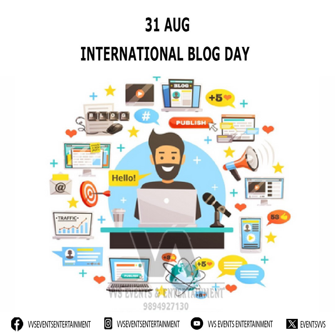 EventsVvs's tweet image. International Blog Day 
International Blog Day 2025

#InternationalBlogDay 
#InternationalBlogDay2025
#BlogDay 
#BlogDay2025
#Blog
#IBD
#IBD2025
#IBDay
#IBDay2025

facebook.com/VVSEventsEnter…
instagram.com/VVSEventsEnter…
youtube.com/@VVSEventsEnte…