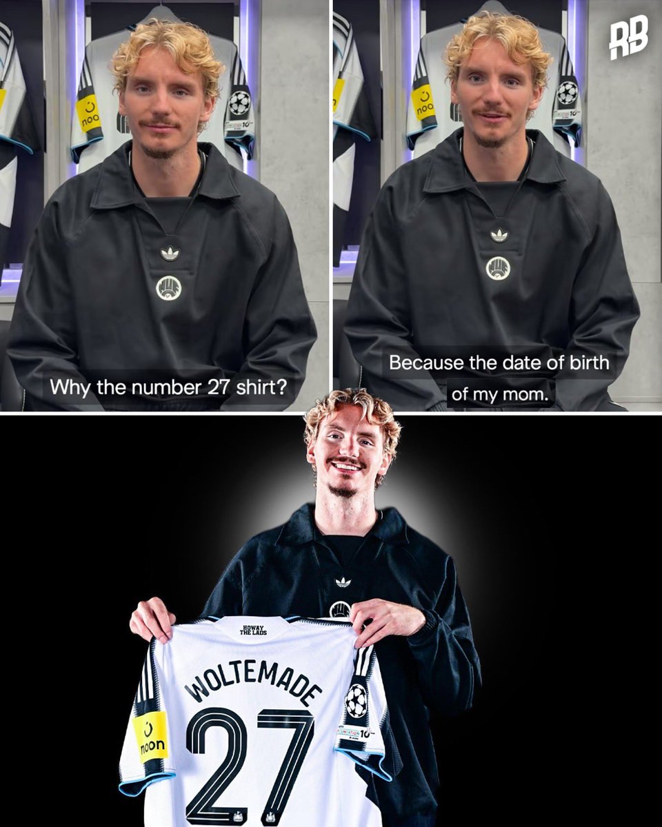 🚨🗣️ فولتماده : 

“اخترت القميص رقم 27 لأنه تاريخ ميلاد والدتي.” 🥹❤️