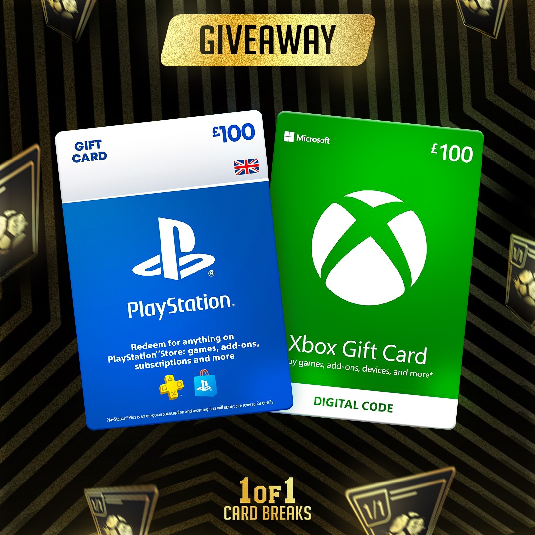 SAF Cal (@saf_cal) on Twitter photo ๐จ ยฃ100 Playstation/Xbox Giveaway ๐จ
To Enter -
โฅ๏ธ & Must be following <a href="/101CardBreaks/">101CardBreaks</a>
Winner chosen tomorrow evening ๐ค ๐จ ยฃ100 Playstation/Xbox Giveaway ๐จ
To Enter -
โฅ๏ธ & Must be following <a href="/101CardBreaks/">101CardBreaks</a>
Winner chosen tomorrow evening ๐ค