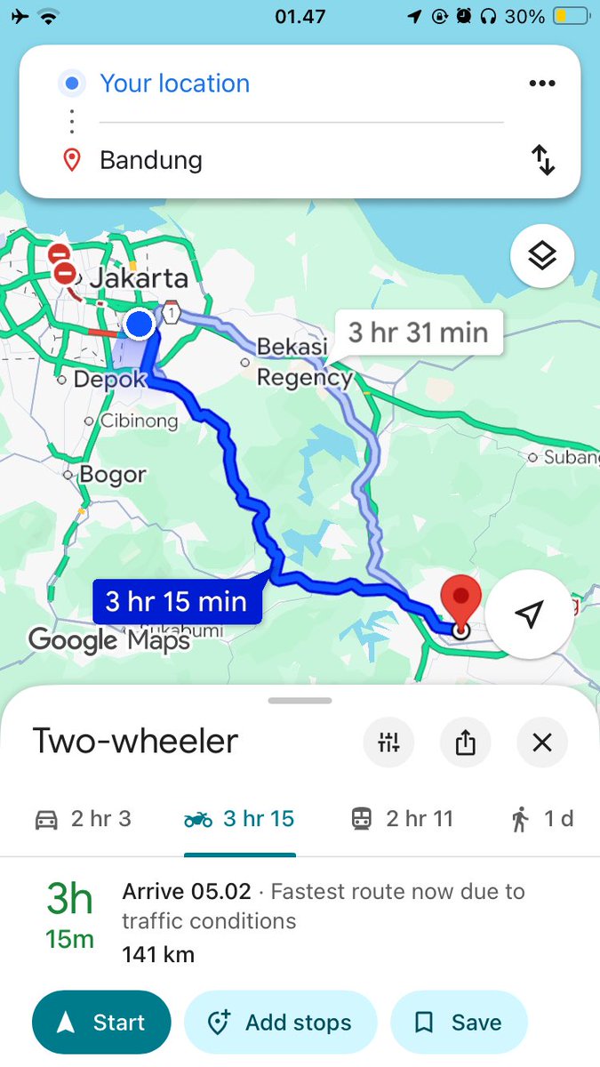 Guys kalo motoran better lewat purwakarta atau lewat jonggol? Alesannya kenapa?

Makasih ya yg udh mau jawab, besok mau ke bandung bawa motor soalnya😊