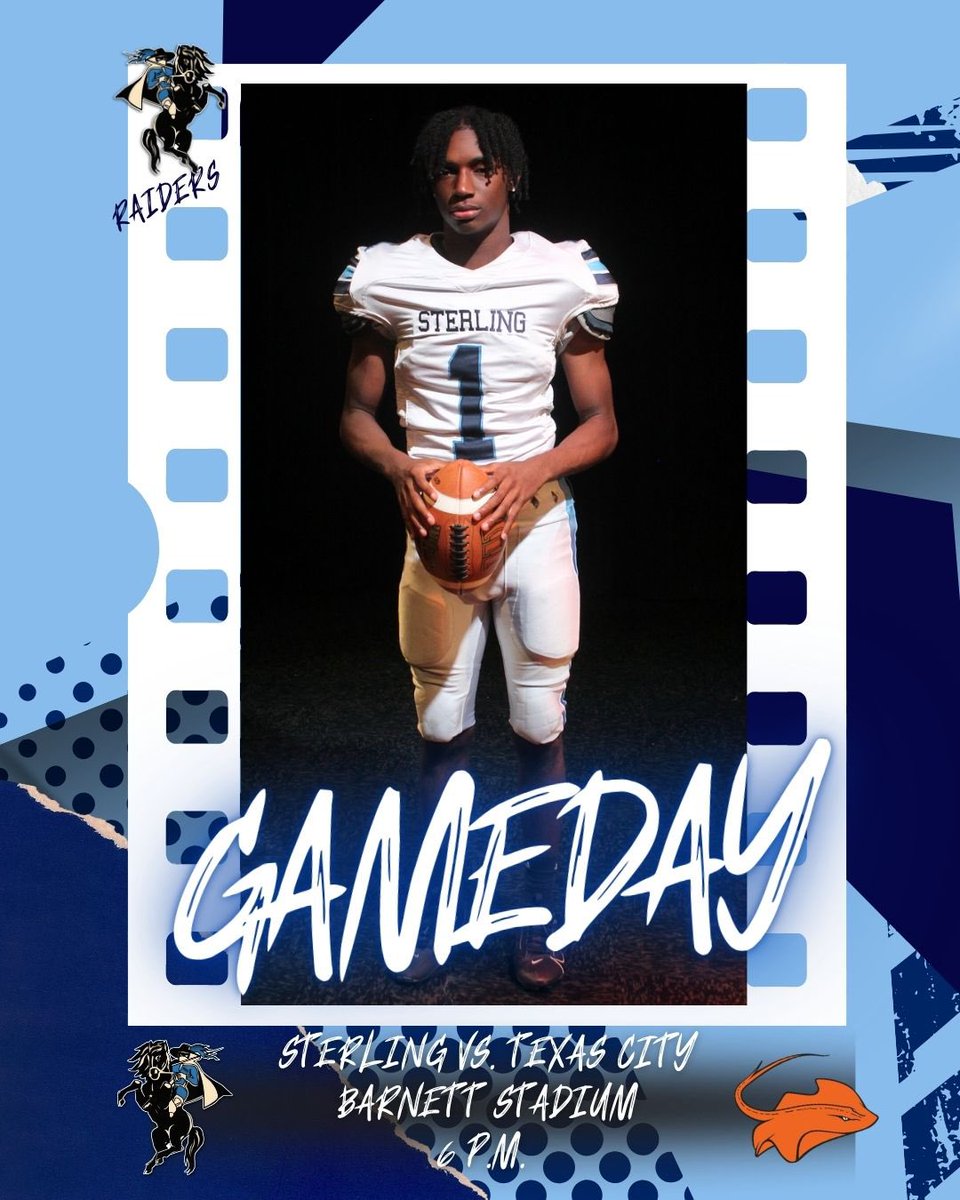 🏈Sterling Raiders vs Texas City Stingrays
🗓️ Aug.30th
⏰ 6:00 PM
📍 Barnett Stadium