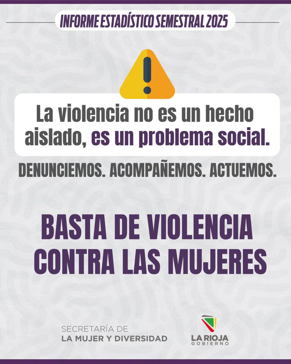 📢 Difundir estos datos es nombrar la violencia, visibilizarla y no dejar que se naturalice.
Porque cuando callamos, la violencia se repite.
Porque cuando hablamos, podemos salvar vidas.