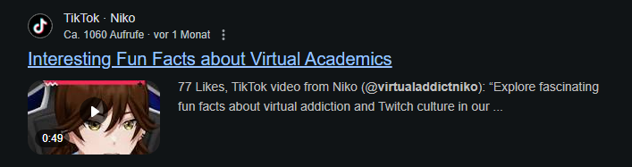 so so...Virtual Academics also?
-
#TikTok #twitch #Vtuber #VirtualAddictNiko