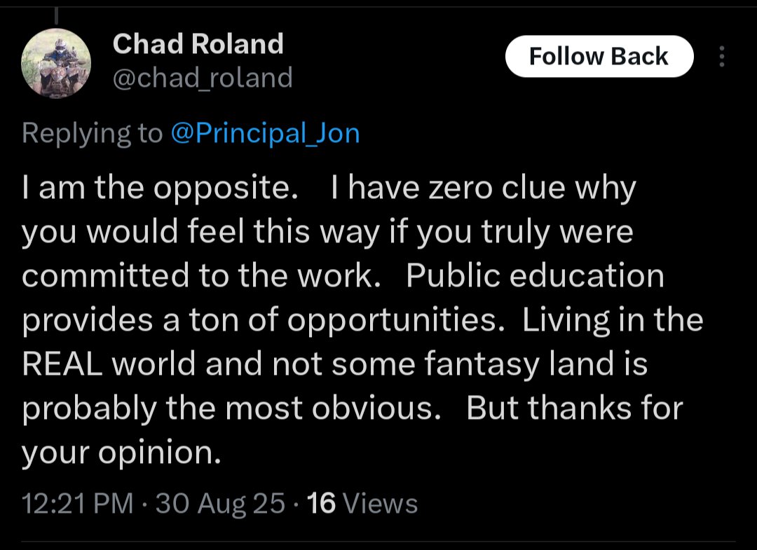 Public schools are not the "REAL" world.