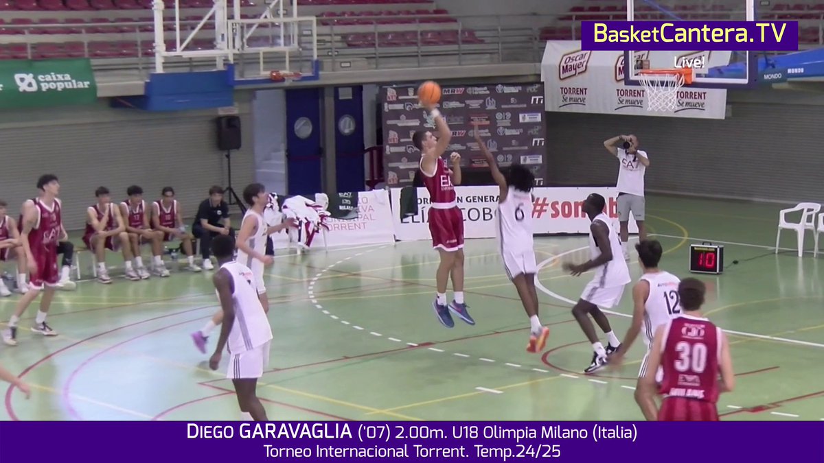 BasketCantera.TV (@basketcanteratv) on Twitter photo VÍDEO de una de las grandes promesas del baloncesto europeo: DIEGO GARAVAGLIA ('07) 2.00m. U18 Armani <a href="/OlimpiaMI1936/">Olimpia Milano</a> (Italia). En Torneo Junior de Torrent.- Ver VÍDEO: basketcantera.tv/video/5391/die… Narración: <a href="/amadeogarcia/">Amadeo García Zahonero</a> Comentarios: <a href="/ToniPoncePress/">Toni Ponce</a> Vídeo by BasketCantera.TV VÍDEO de una de las grandes promesas del baloncesto europeo: DIEGO GARAVAGLIA ('07) 2.00m. U18 Armani <a href="/OlimpiaMI1936/">Olimpia Milano</a> (Italia). En Torneo Junior de Torrent.- Ver VÍDEO: basketcantera.tv/video/5391/die… Narración: <a href="/amadeogarcia/">Amadeo García Zahonero</a> Comentarios: <a href="/ToniPoncePress/">Toni Ponce</a> Vídeo by BasketCantera.TV