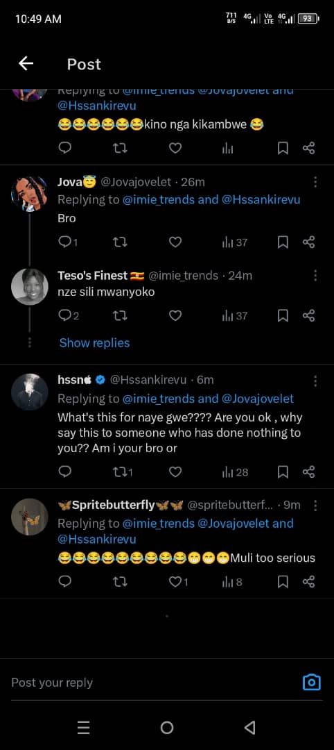 Mbu mwelabide amanyi ago😊
Mwagala kuba mutya😂😂😂😂😂