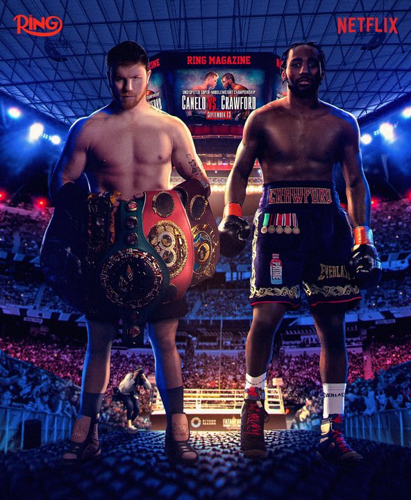 Canelo Alvarez and Terence Crawford will be walking to the ring for the fight of the century at Allegiant Stadium in two weeks ⏳

#CaneloCrawford live on Netflix l <a href="/RiyadhSeason/">موسم الرياض | Riyadh Season</a> | Sept 13th 🥊