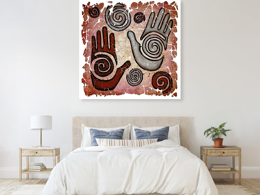 ArtArt45776940's tweet image. Add a touch of ancient mystery to your walls. olena-art.pixels.com/featured/ancie…
🌀🌀🌀 olena-art.pixels.com This rustic fresco art features a primal hand print and sacred spirals with a beautifully crackled texture. Perfect for boho, vintage, or eclectic decor. #AncientArt #Fresco