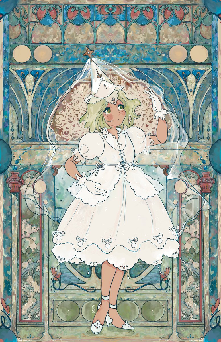 🕊️🤍 White Dress | Veil Lifted 🤍🕊️
#witchhatatelier #Δ帽子
