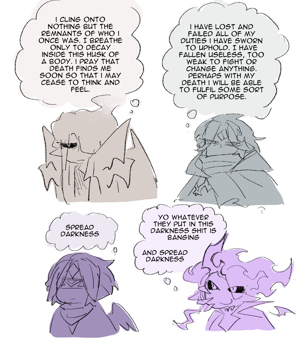 i made an au, an ashraven role reversal au…