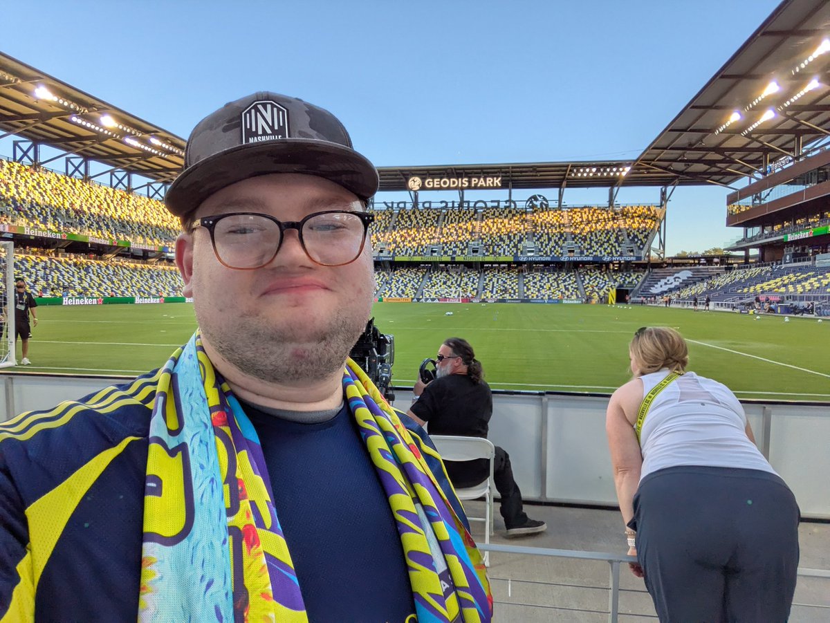 First <a href="/NashvilleSC/">Nashville SC</a> game as a member of <a href="/TheAssemblyNash/">The Assembly</a>!