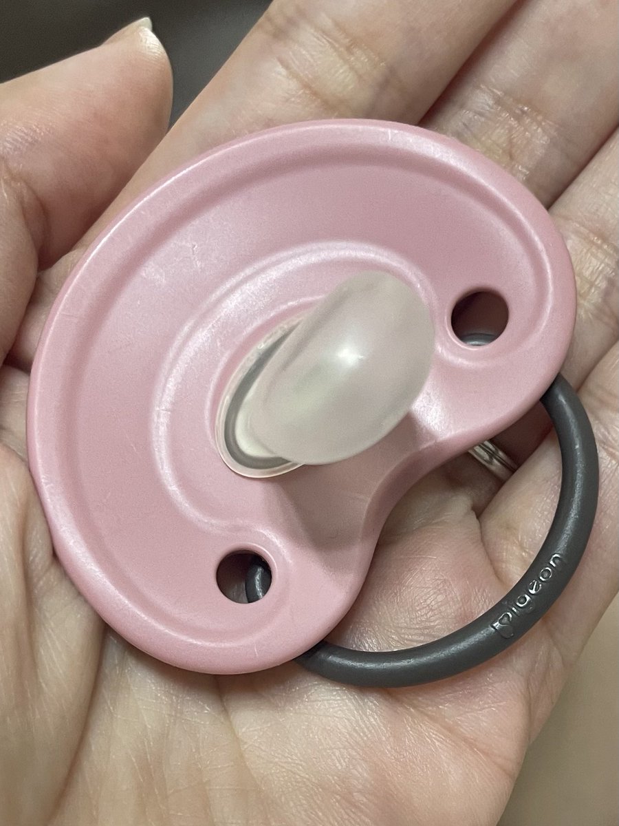 旦那とおしゃぶりの色で小競り合いになったので皆さんのお力を貸して下さい‼️

このおしゃぶりの持ち手部分の色は「グレー」ですか？「茶色」ですか？

グレー▶︎リポスト♻️
茶色▶︎いいね🫶