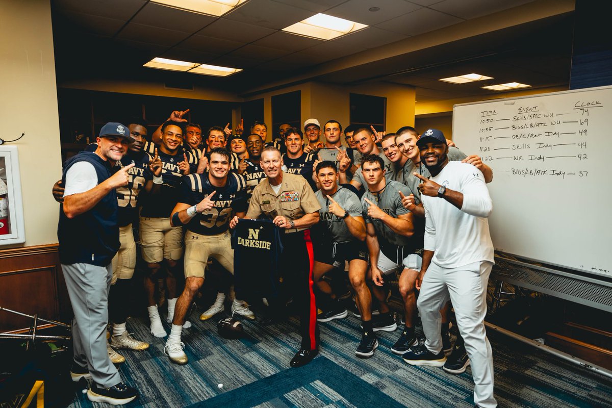 LBeasts celebrating 1-0 with the Supreme LBeast!!! Great day to be in Annapolis!  Great day to be a Mid!!!