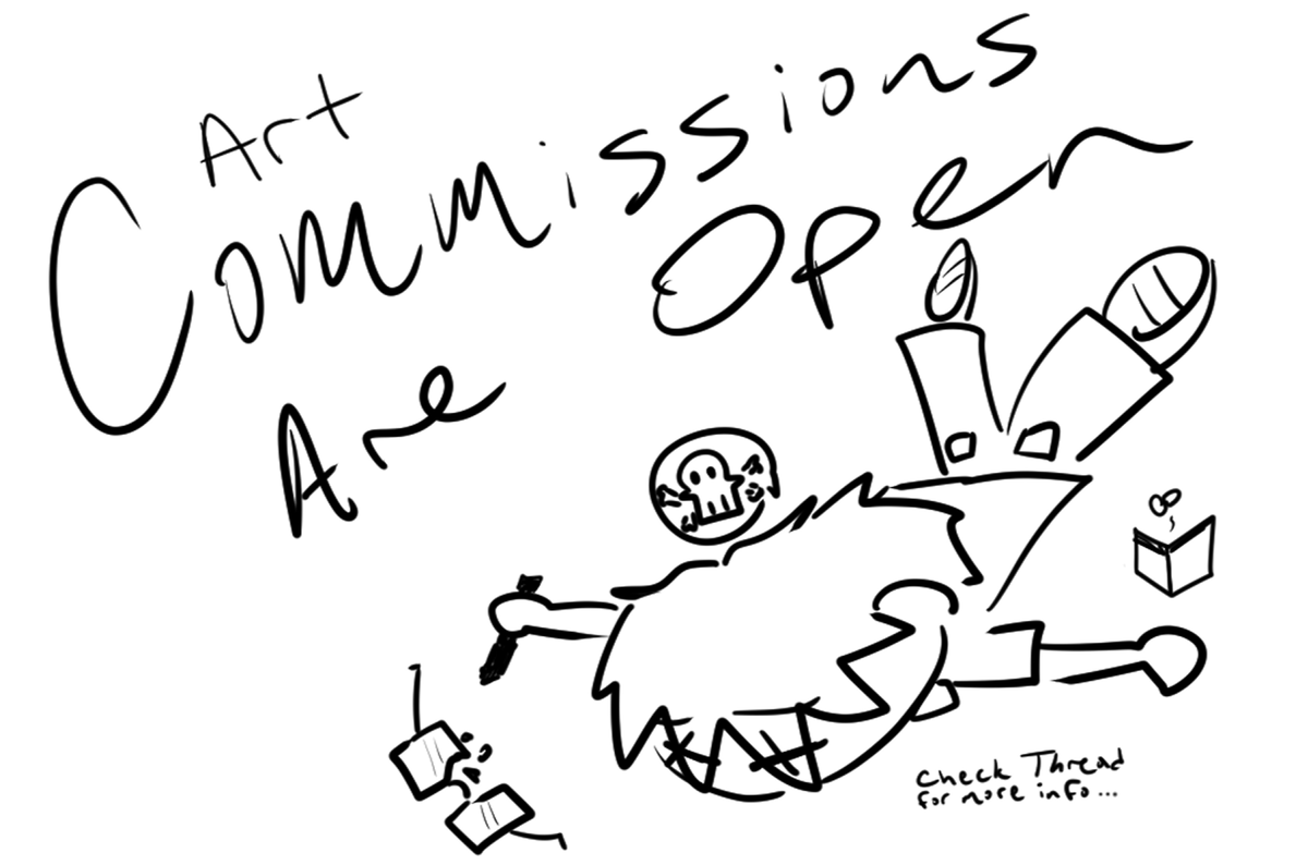 m3Atl0afman's tweet photo. Alrighty so... long story short, my rent's been hiked up, I'm still in a ton of debt, loans need to be paid off... and my job has cut my hours. I'm flat broke, and I need help.

Art commissions are once again open. Check the document linked below for more details. https://t.co/SgaugJCdbz