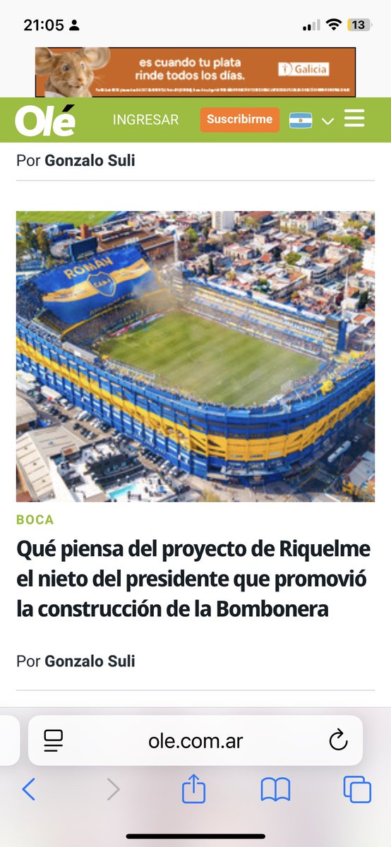 Que clickbait rebuscado <a href="/DiarioOle/">Diario Olé</a>