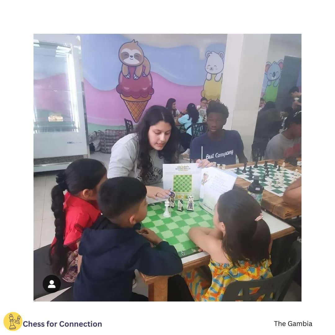 ChessForCXT's tweet image. 🇨🇦 Chess for Connection in Action at Banjul, The Gambia 🇱🇾 !
📢We are thrilled to announce the launch of Chess for Connection at Banjul in The Gambia, marking our first location in the country. 🎉
please contact Christina Bejjani Aziz.
@FIDESocialChess @ChristinaAziz20
