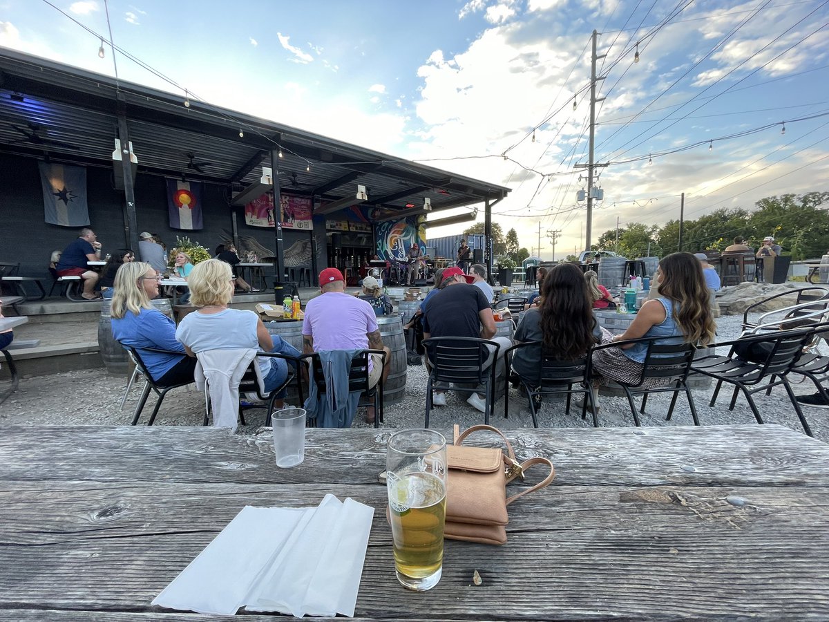 Last days of summer, live band playing 90s country tunes, cold beverages and great company—life doesn’t get much better than this….  Cheers to living well!