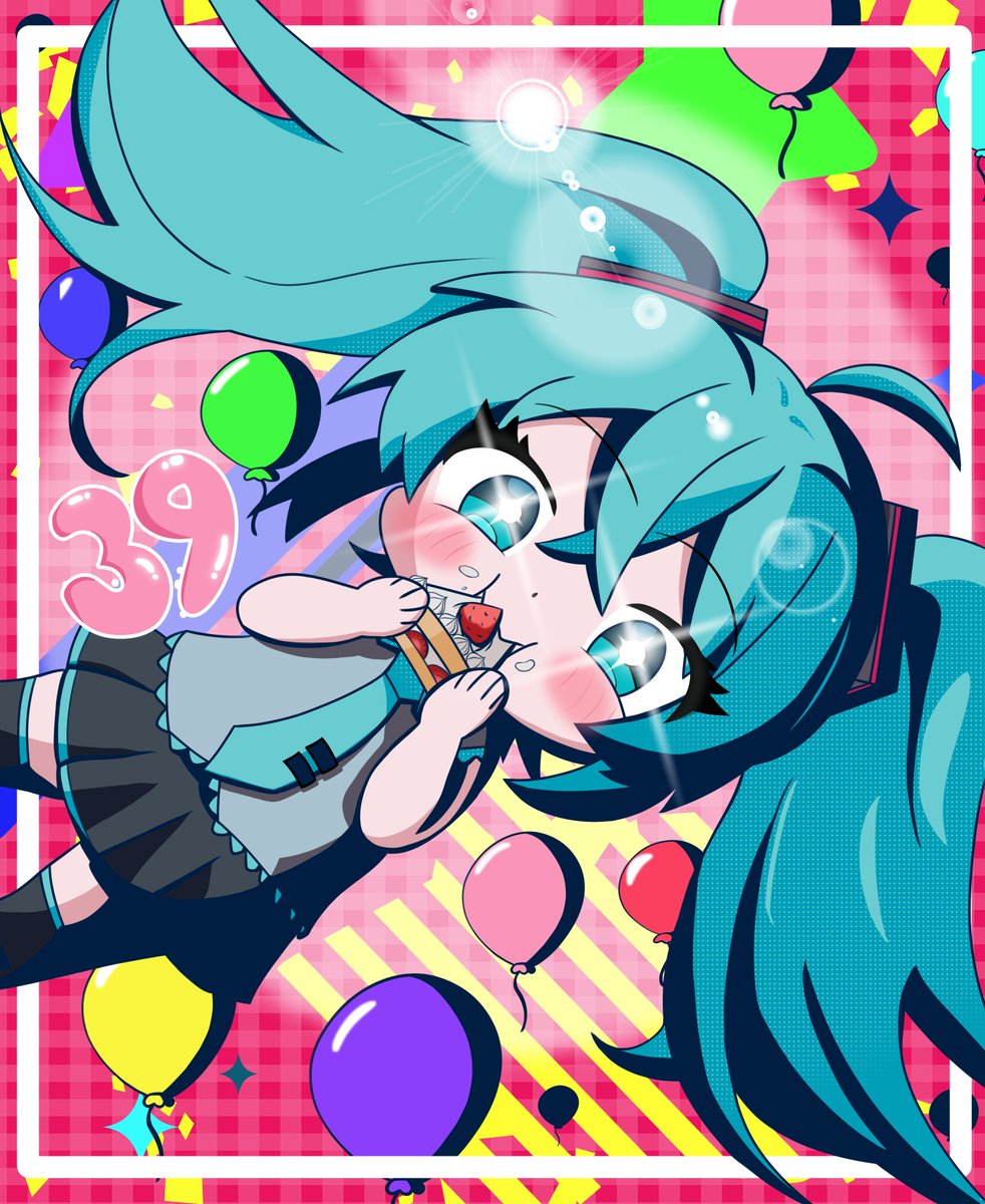 _JuniorSaurio's tweet image. Happy Birthday Miku! 🎂🩵💙

#初音ミク生誕祭2025 
#初音ミク誕生祭2025
